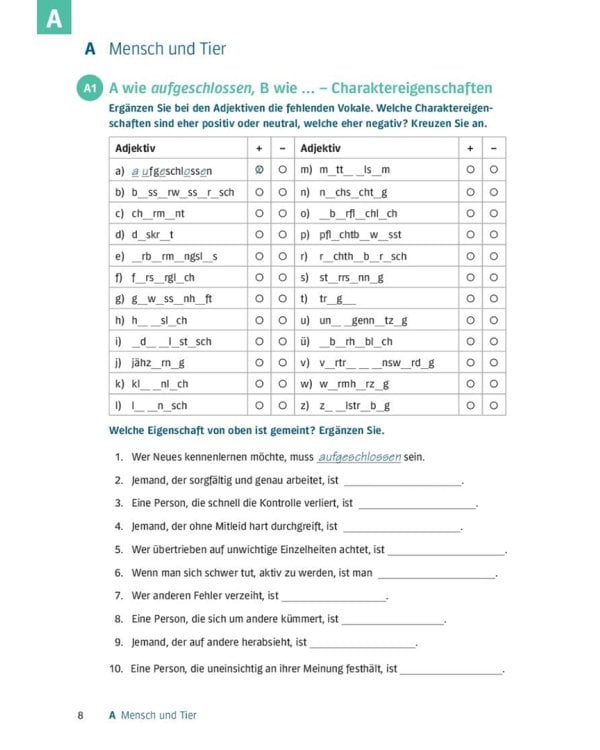 Deutsch üben. Wortschatz &amp; Grammatik