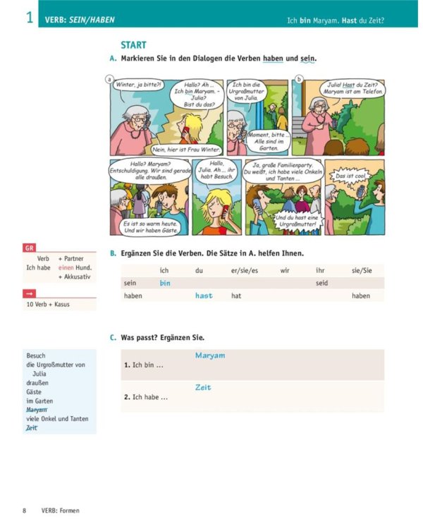 Deutsch Übungsbuch Grammatik A1-A2