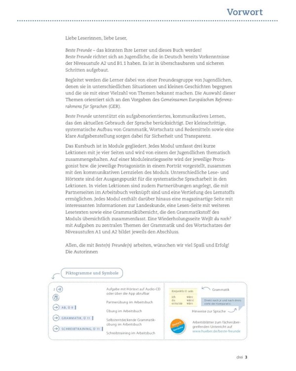 Beste Freunde B1.2. Kursbuch. Deutsch für Jugendliche. Deutsch als Fremdsprache