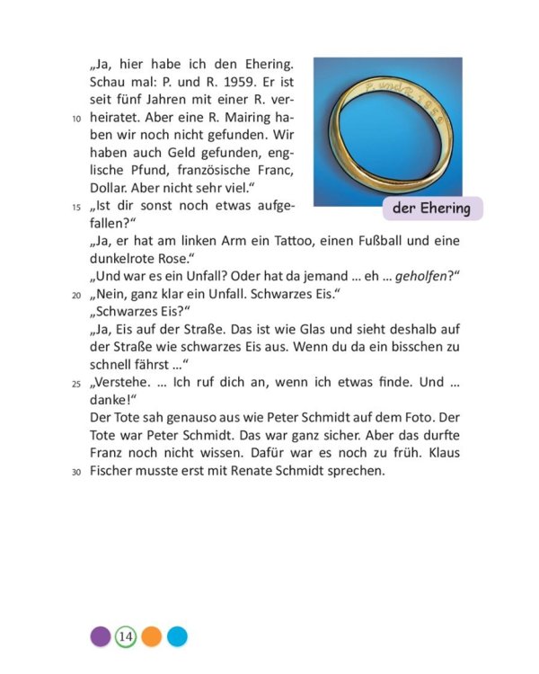 Beste Freunde B1. Leseheft: Schwarzes Eis. Deutsch für Jugendliche. Deutsch als Fremdsprache