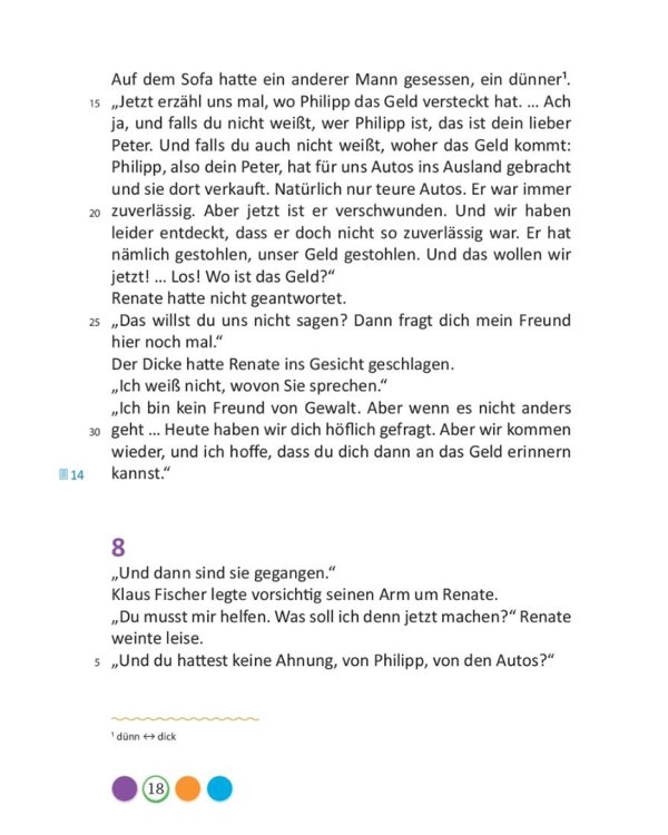 Beste Freunde B1. Leseheft: Schwarzes Eis. Deutsch für Jugendliche. Deutsch als Fremdsprache