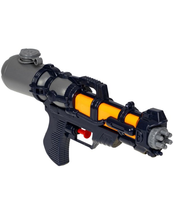 Водный пистолет с помпой. Наше Лето, чёрный