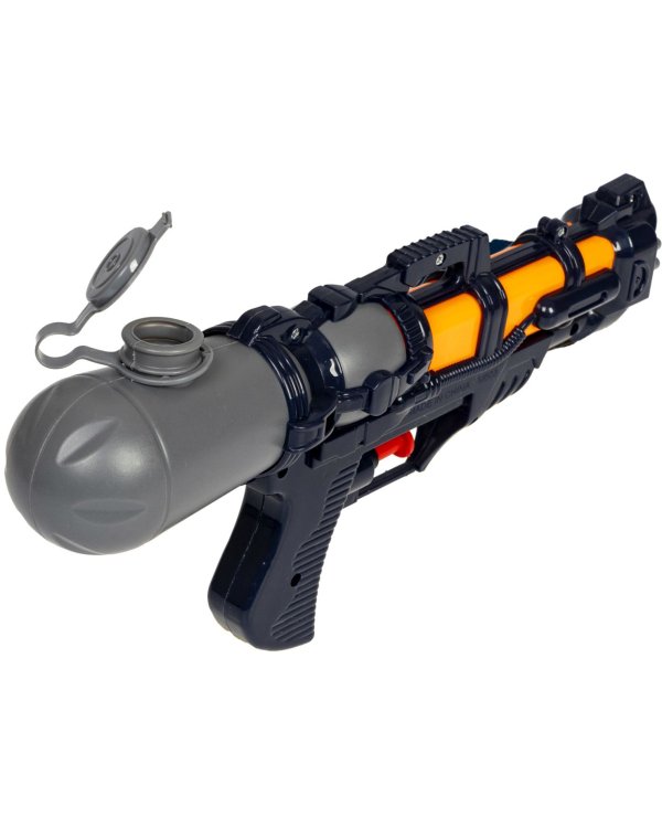 Водный пистолет с помпой. Наше Лето, чёрный