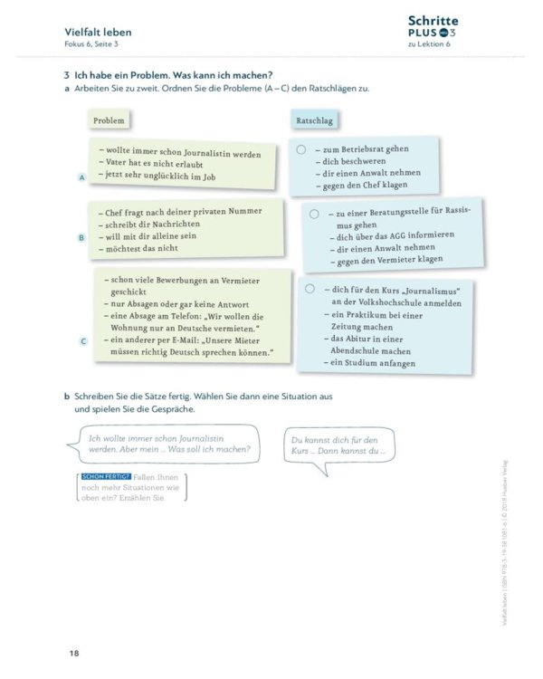 Vielfalt leben. Kopiervorlagen