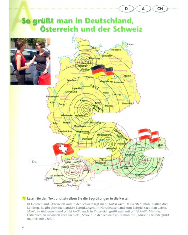 Berliner Platz 1 NEU. Deutsch im Alltag. Treffpunkt D-A-CH, Landeskundeheft