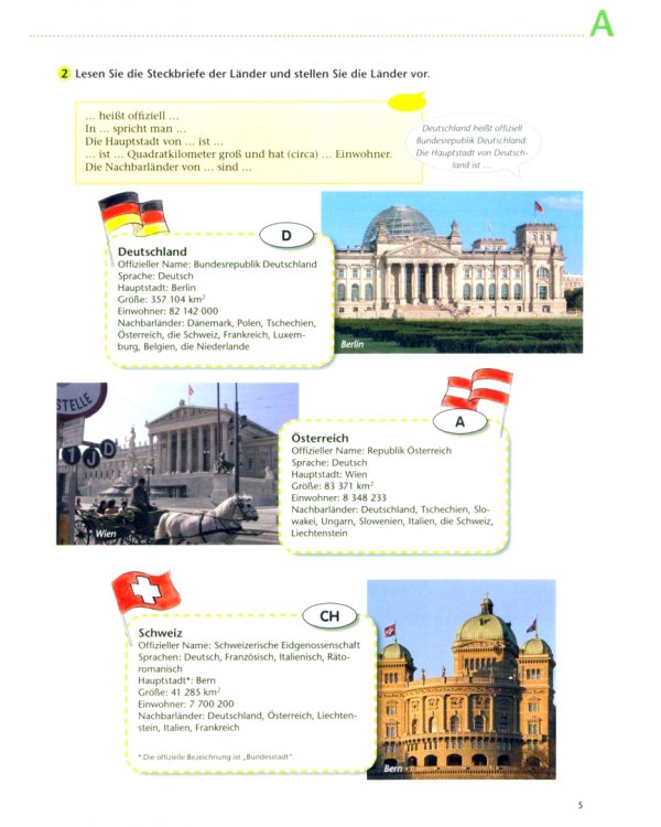 Berliner Platz 1 NEU. Deutsch im Alltag. Treffpunkt D-A-CH, Landeskundeheft