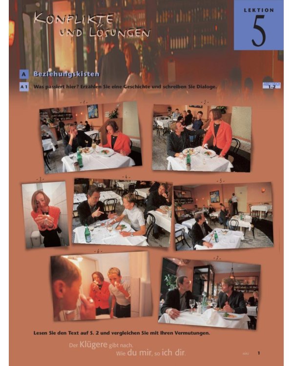 Tangram aktuell 3 – Lektion 5–8. Kursbuch + Arbeitsbuch mit Audio-CD zum Arbeitsbuch