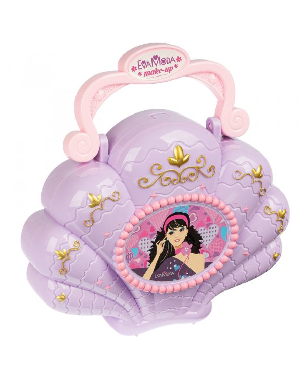 Набор детской декоративной косметики. Косметичка-сумочка Ракушка