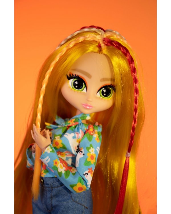 Набор игровой с куклой DIY Oh! My Top Art