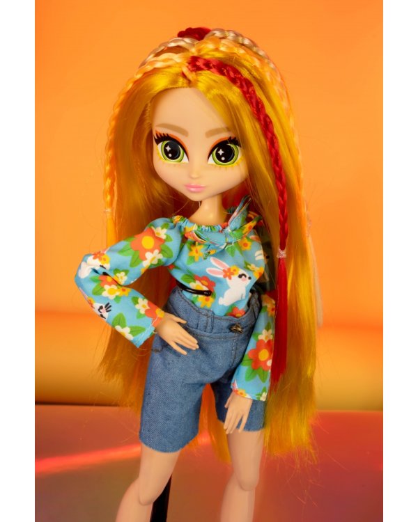 Набор игровой с куклой DIY Oh! My Top Art