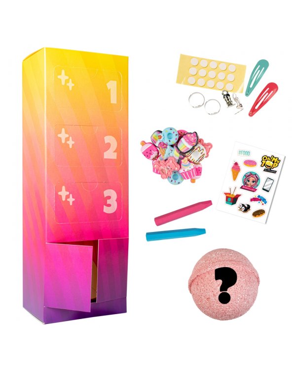 Набор игровой с куклой DIY Oh! My Top Food