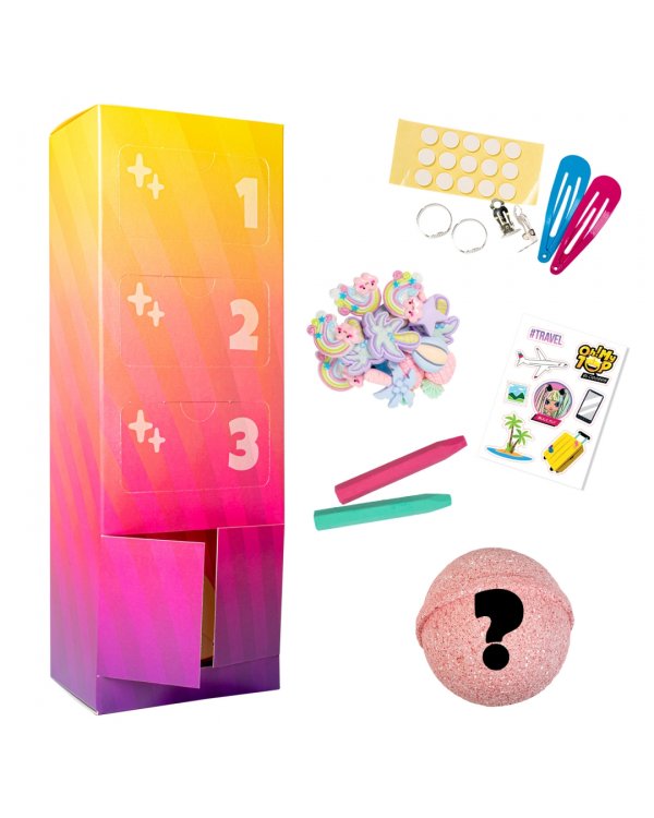 Набор игровой с куклой DIY Oh! My Top Travel