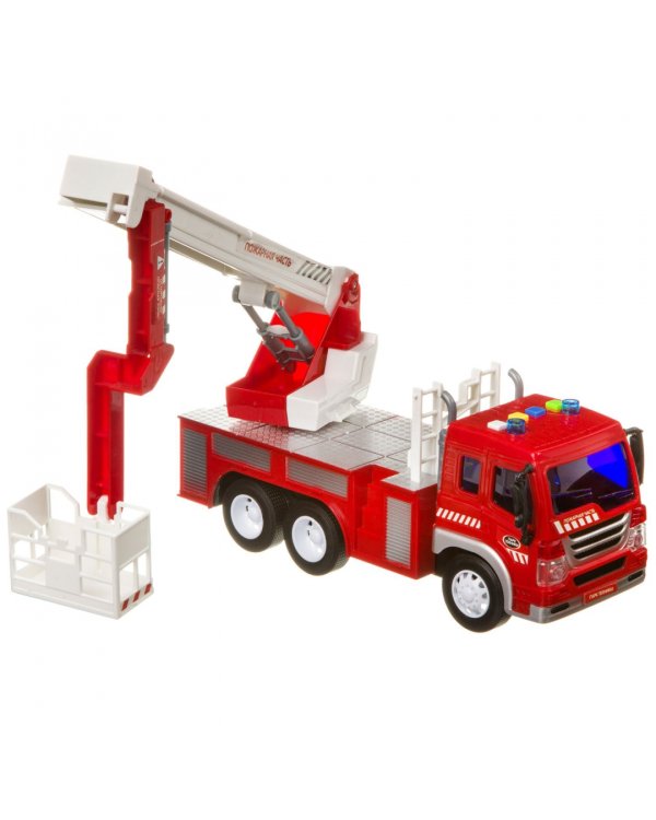 Пожарная машина, инерционная, свет, звук