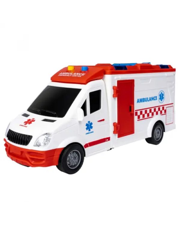 Инерционная машина Скорая помощь, с носилками