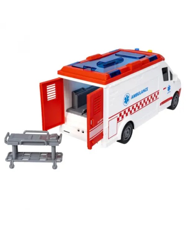 Инерционная машина Скорая помощь, с носилками