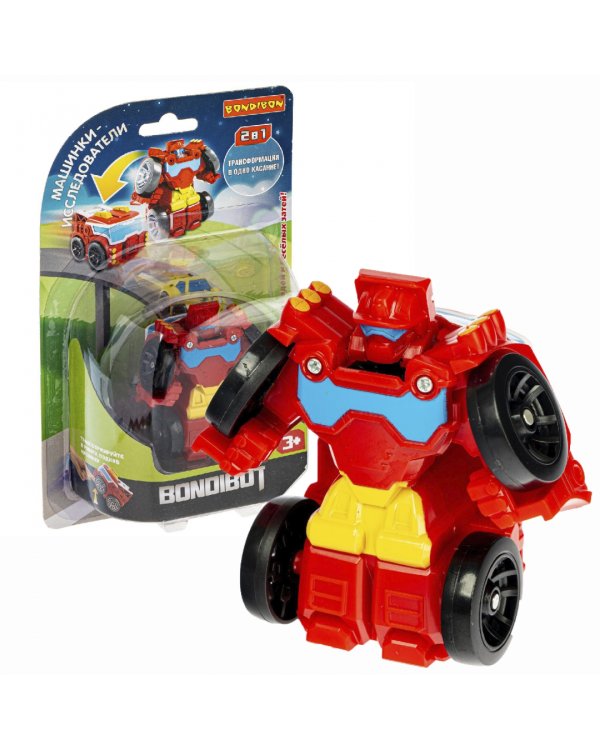 Трансформер 2 в 1 Робот-машинка исследователь