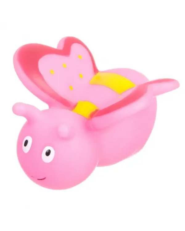 Набор для купания с брызгалкой. 4 игрушки, бабочка, божья коровка, звезда, лейка