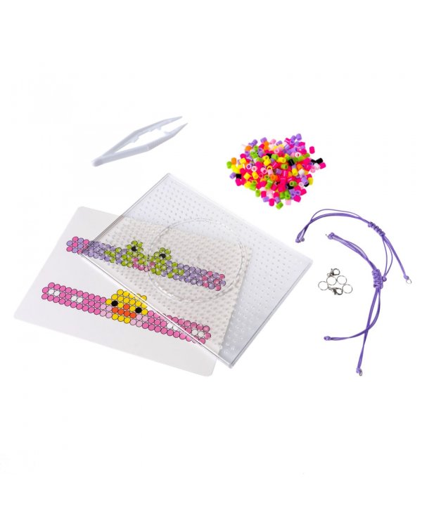 Термомозаика Лягушка и уточка, 2 браслета