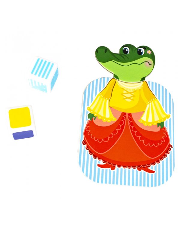 Игра развивающая. Веселые крокодилы Гоша и Глаша