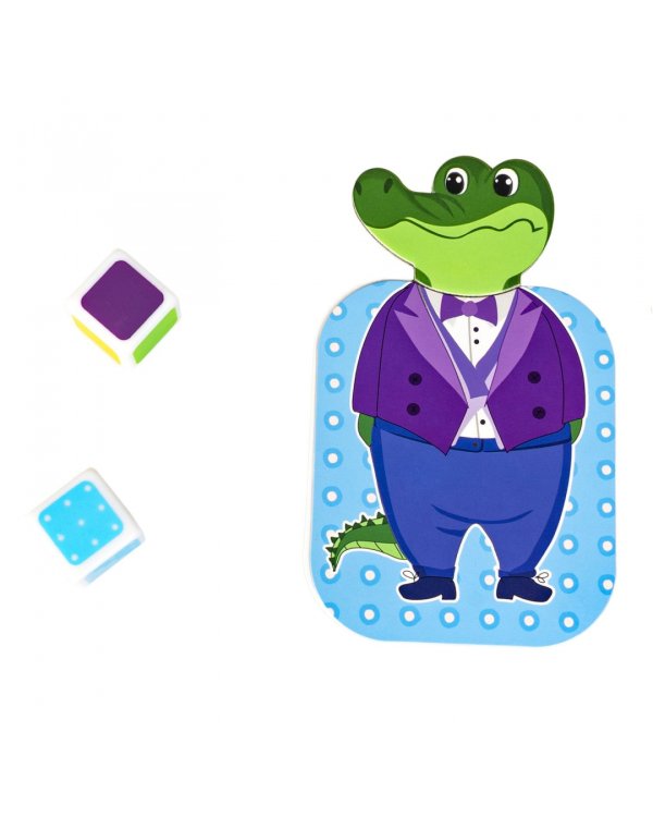 Игра развивающая. Веселые крокодилы Гоша и Глаша