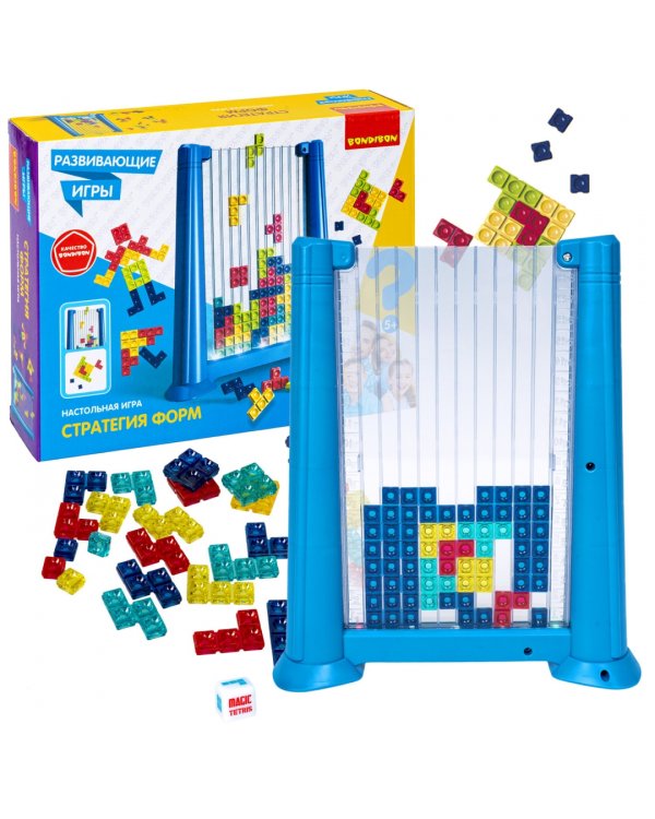 Игра настольная развивающая. Стратегия форм