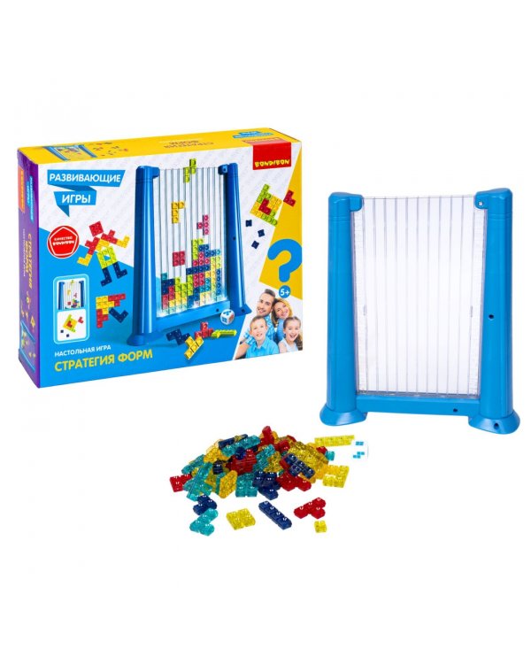 Игра настольная развивающая. Стратегия форм