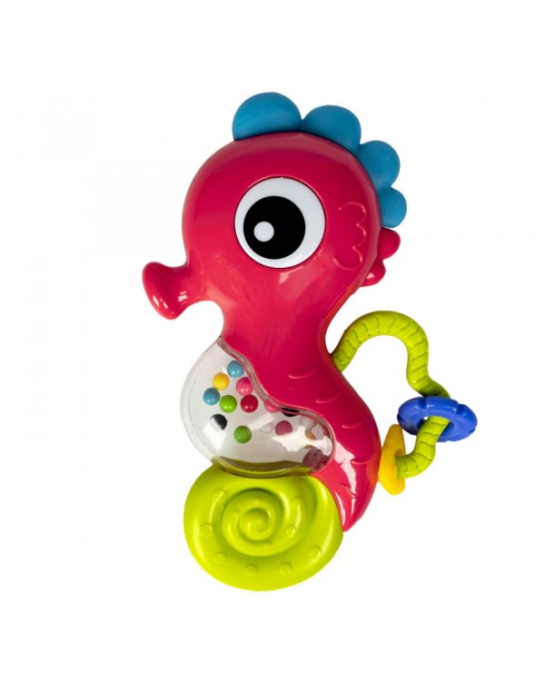 Игрушка-погремушка музыкальный Морской конёк