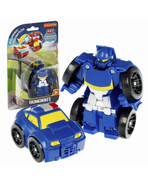 Трансформер 2 в 1 Робот-машинка исследователь
