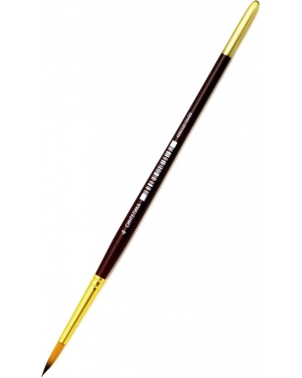 Кисть художественная №4 "Art" (синтетика, круглая) (KSR_04P 6389)