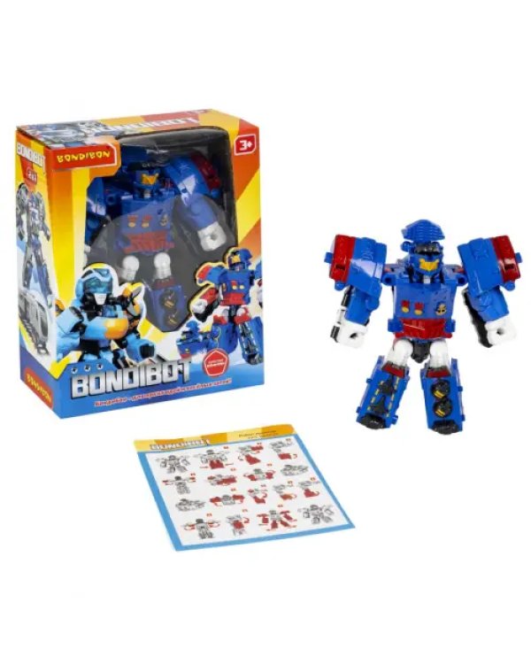 Трансформер 2 в 1. Робот-крейсер