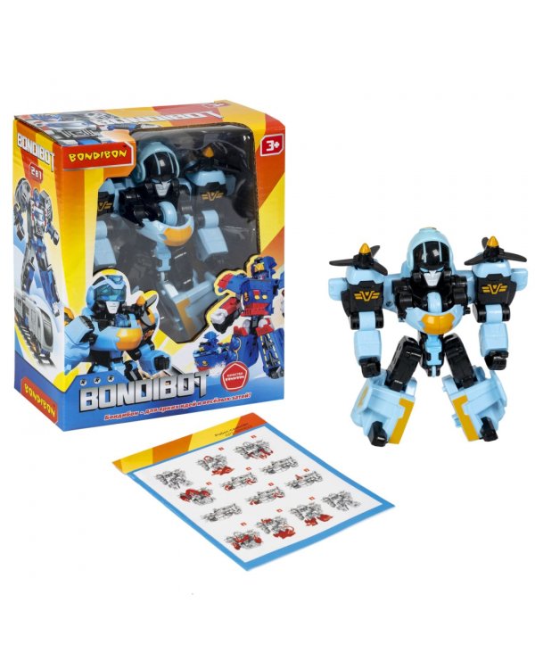 Трансформер 2 в 1. Робот-самолёт