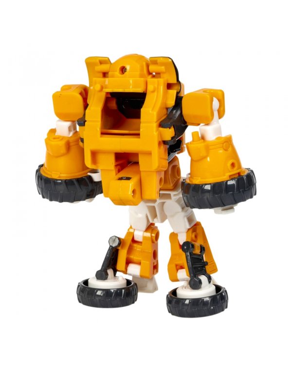 Трансформер 2 в 1. Робот-трактор