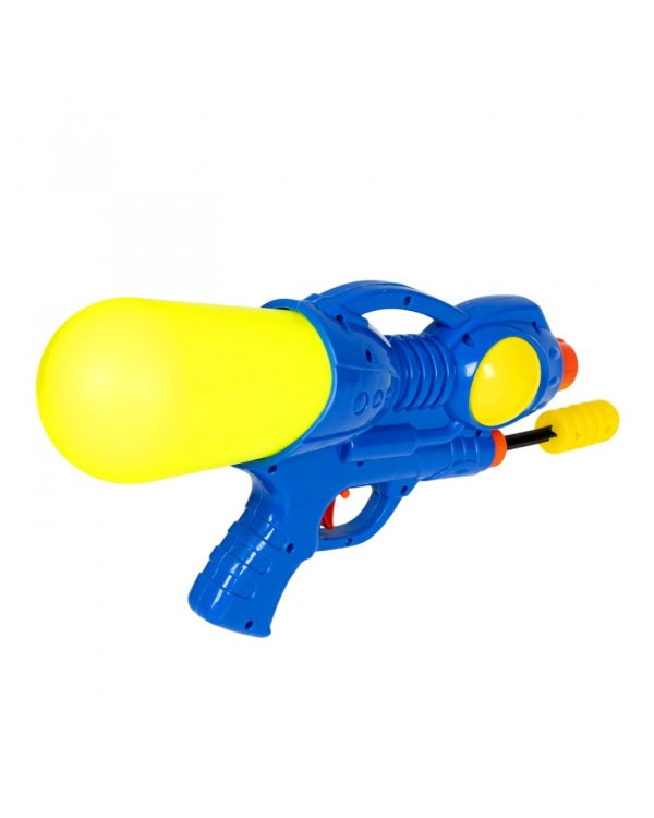 Водный пистолет с помпой, синий