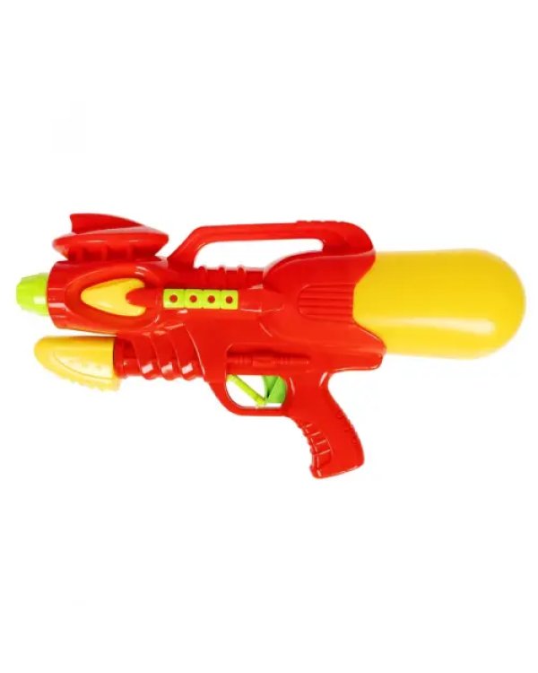 Водный пистолет с помпой, красный