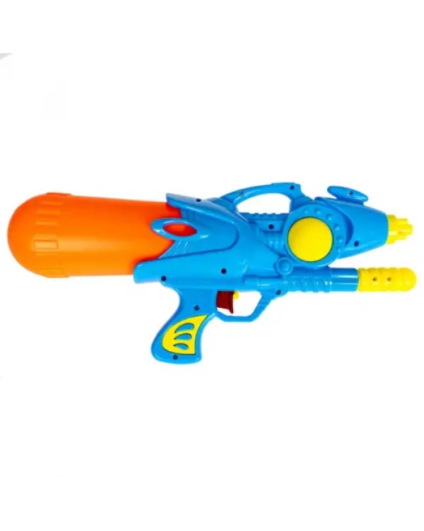 Водный пистолет с помпой, синий