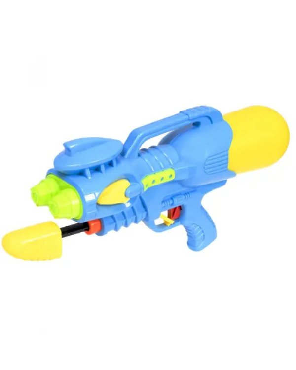 Водный пистолет с помпой, синий