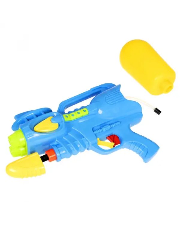 Водный пистолет с помпой, синий