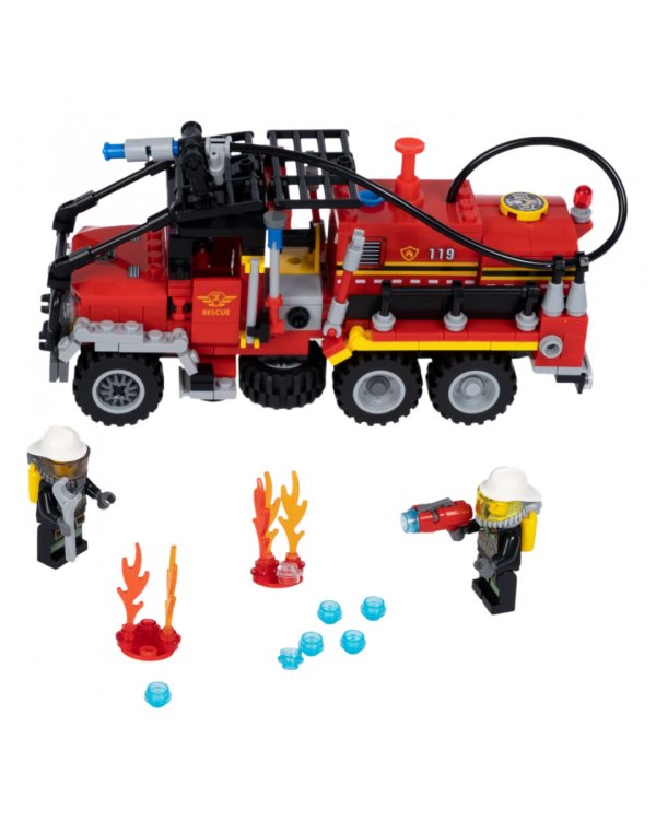 Конструктор Машина со спасателями, 432 детали