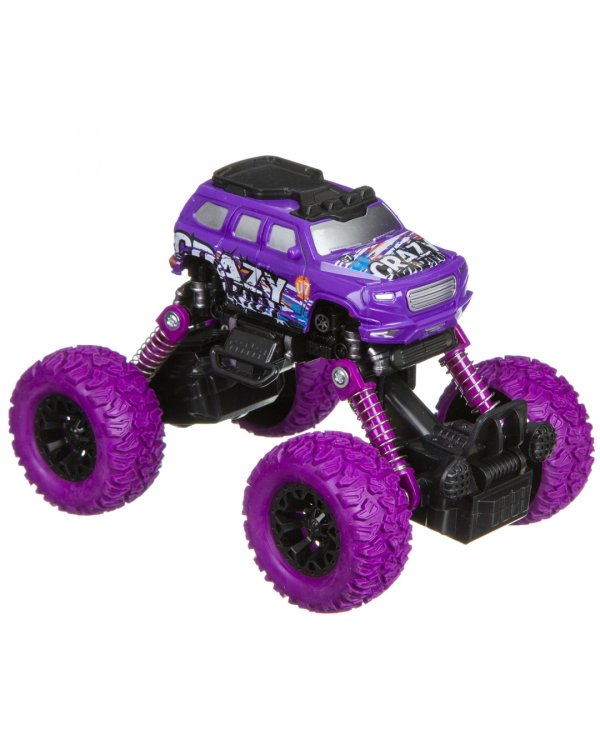 Машинка инерционная Джип на пружинной подвеске