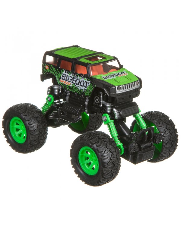 Инерционный джип 4WD на пружинной подвеске