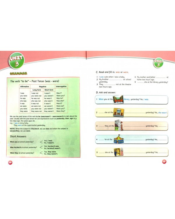 Welcome Plus 4. Vocabulary and Grammar Practice
