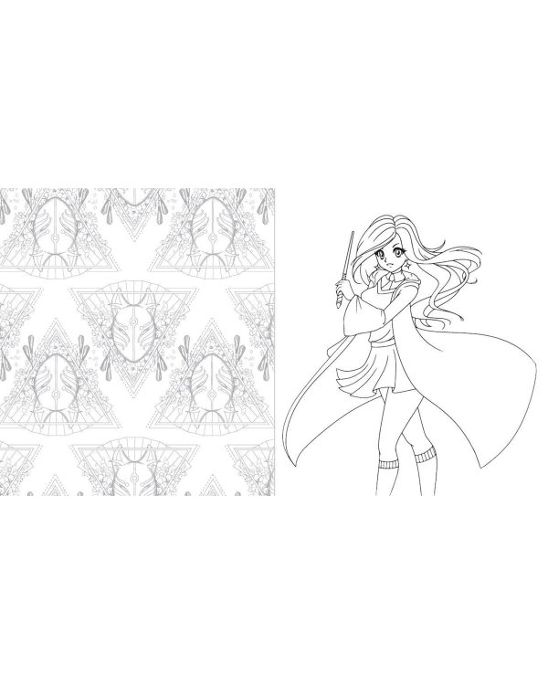 Я люблю раскрашивать мангу