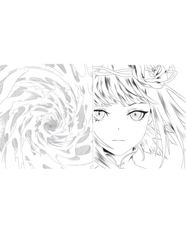 Я люблю раскрашивать мангу