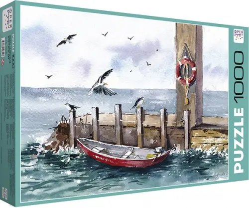 Пазл-1000 Лодка на причале