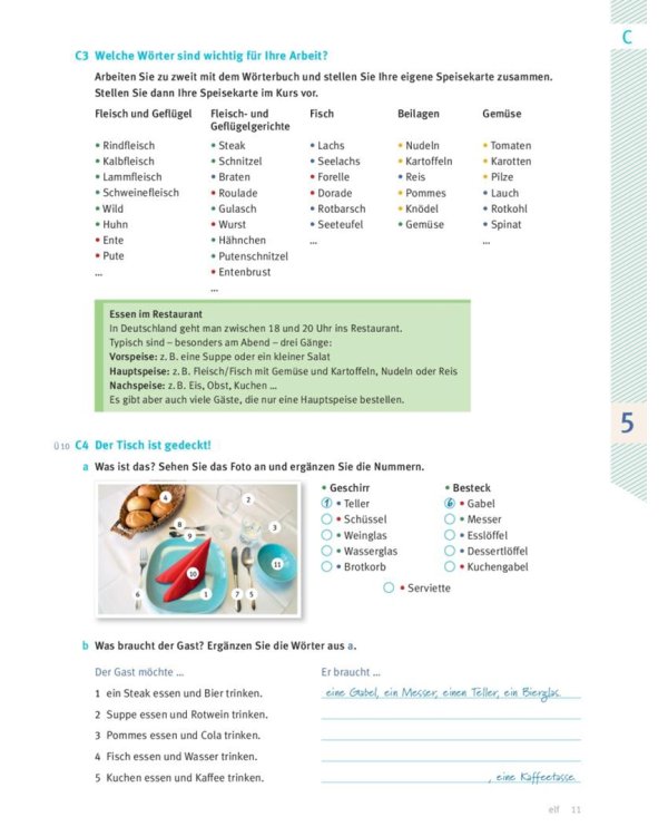 Menschen im Beruf - Tourismus A2. Kursbuch mit Übungsteil und Audio-CD. Deutsch als Fremdsprache