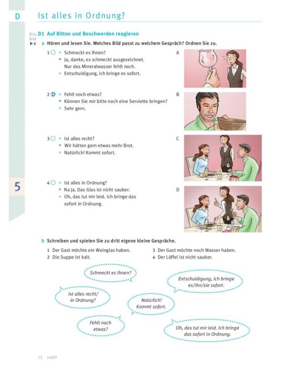 Menschen im Beruf - Tourismus A2. Kursbuch mit Übungsteil und Audio-CD. Deutsch als Fremdsprache