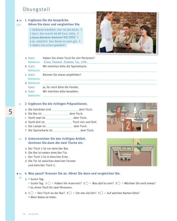 Menschen im Beruf - Tourismus A2. Kursbuch mit Übungsteil und Audio-CD. Deutsch als Fremdsprache