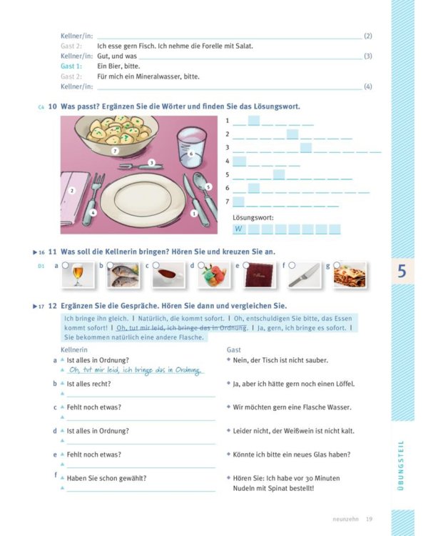 Menschen im Beruf - Tourismus A2. Kursbuch mit Übungsteil und Audio-CD. Deutsch als Fremdsprache