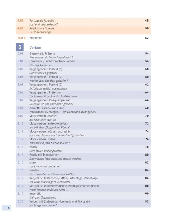 Grammatik – ganz klar! Übungsgrammatik A1-B1 mit Audios online. Deutsch als Fremdsprache