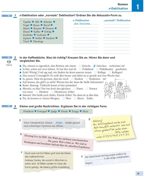 Grammatik – ganz klar! Übungsgrammatik A1-B1 mit Audios online. Deutsch als Fremdsprache